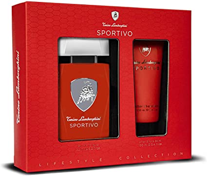 Estuche Sportivo EDT 75ml+A/S Balm 100ml Hombre Lamborghini