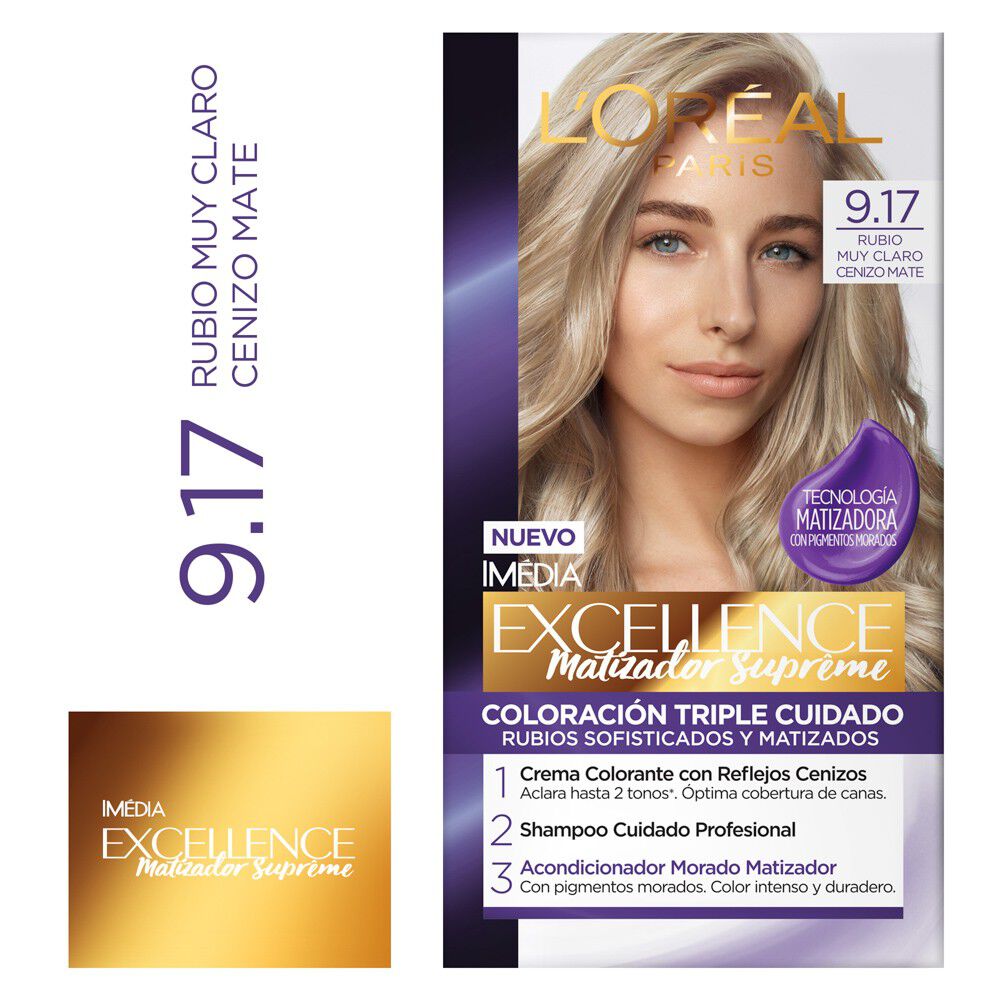 Exc 9.17 Rub Muy Claro Cenizo Matte