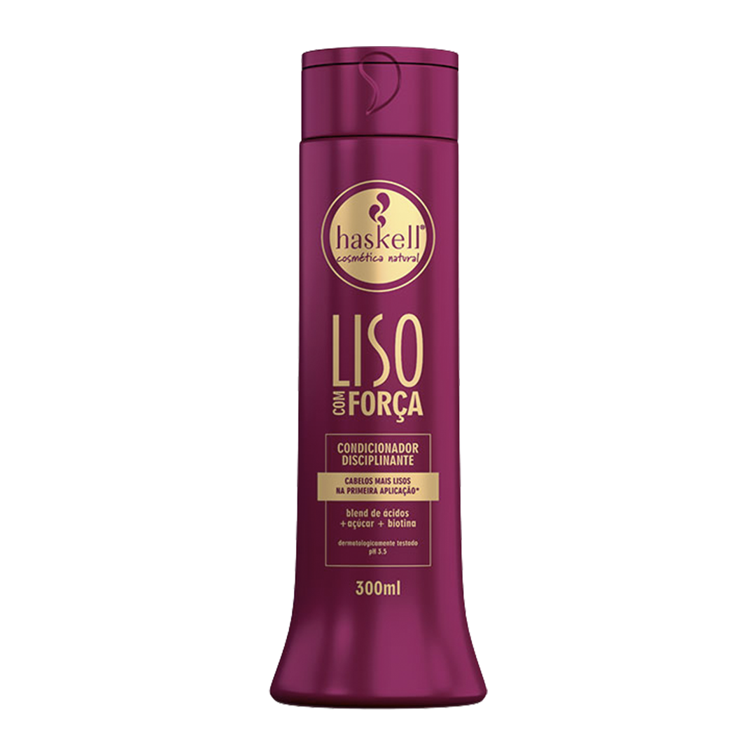 ACONDICIONADOR LISO COM FORCA 300ML Haskell