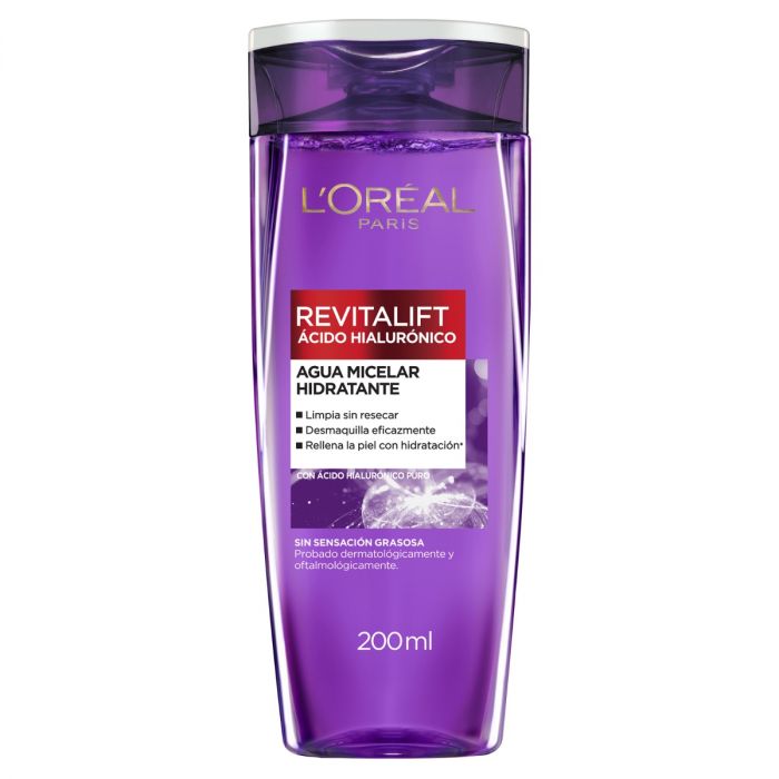 Agua Micelar Hialurónico L'Oréal Paris 200Ml