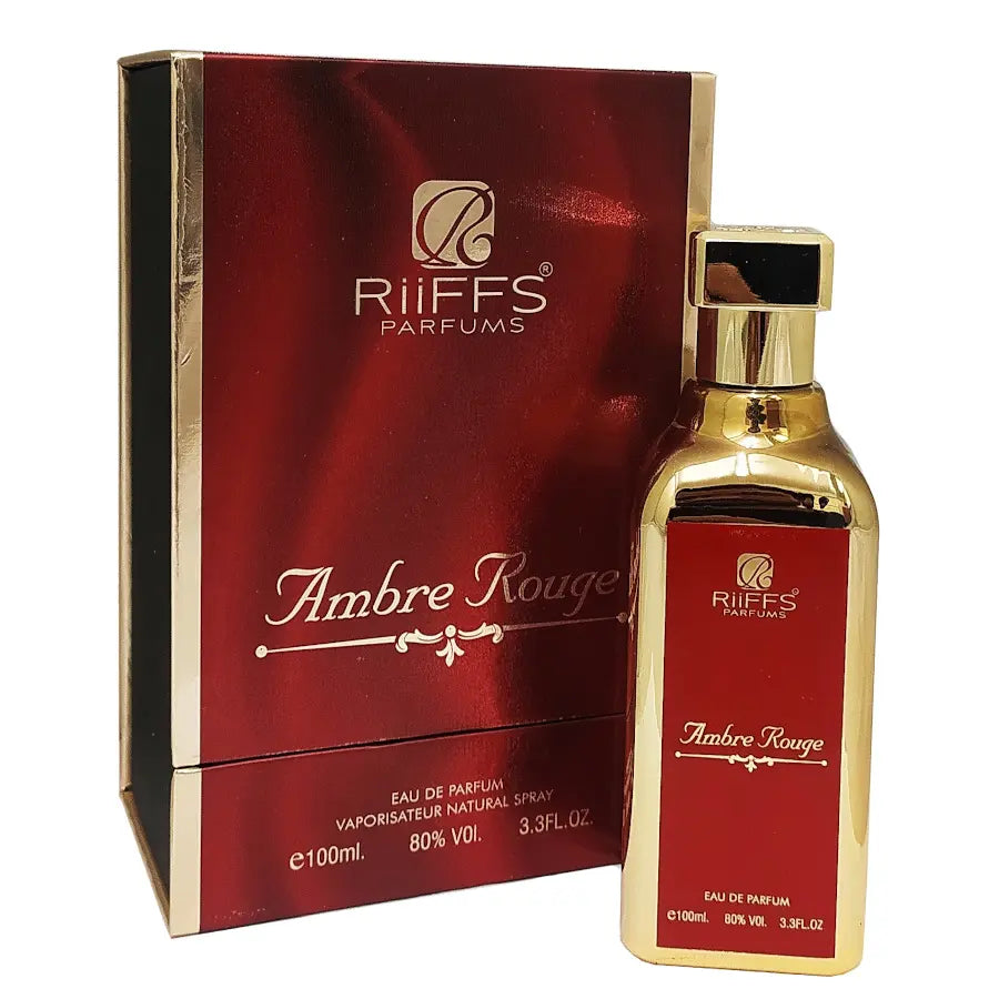 Ambre Rouge Riiffs Edp 100Ml Unisex- Inspirado en Baccarat Rouge 540 Extrait de Parfum Maison Francis Kurkdjian