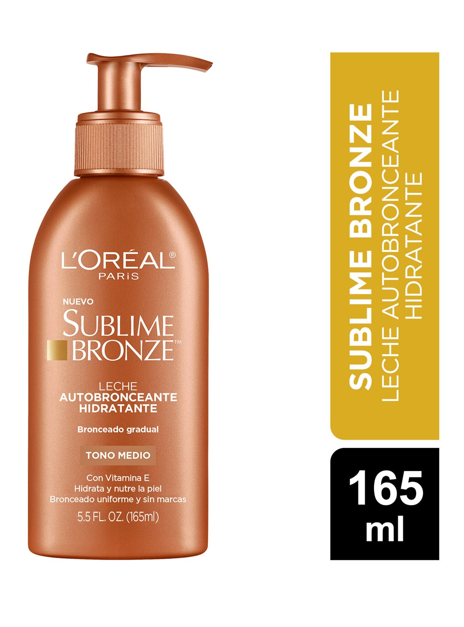 Leche Autobronceante Hidratante Tono Medio Sublime Bronze