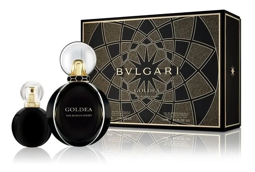 Estuche Goldea The Roman Night Bvlgari Edp 50Ml+15Ml Mujer .