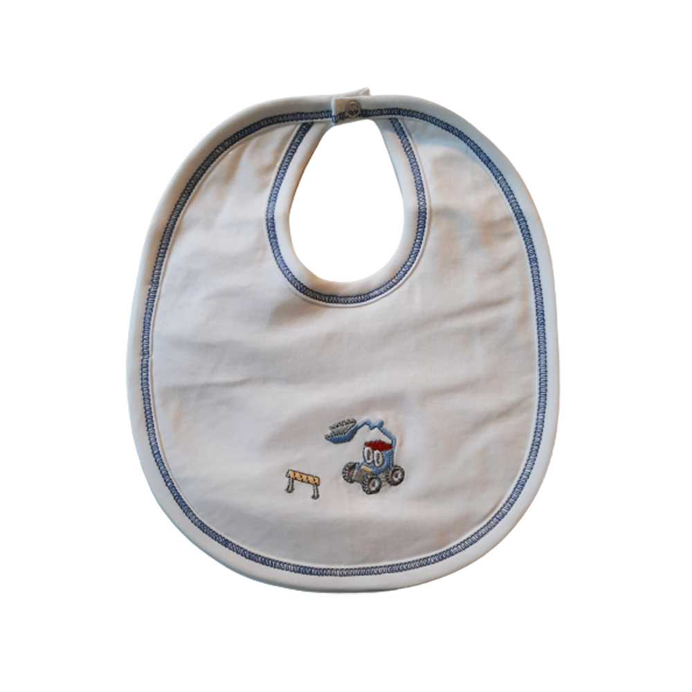 Babero Babycottons M Diggers Azul