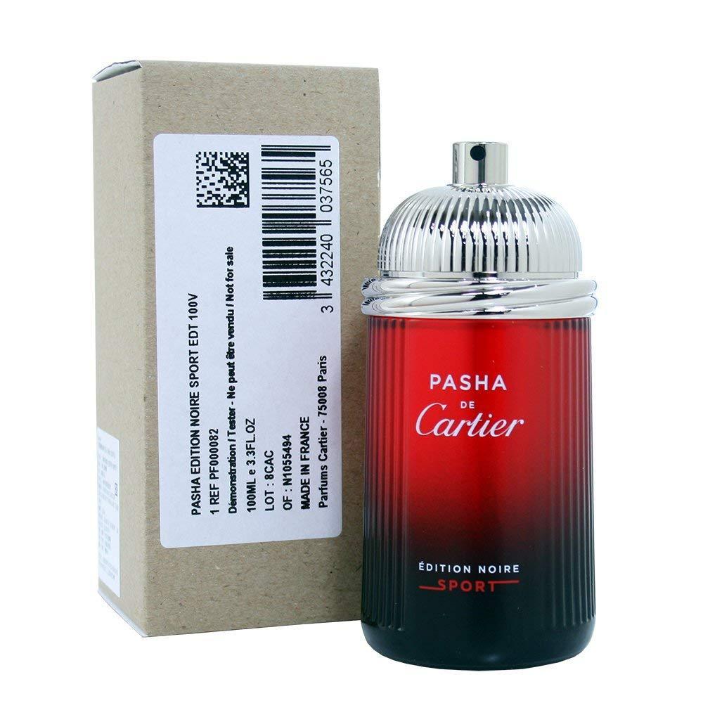 Pasha Noire Sport Cartier Edt 100Ml Hombre Tester