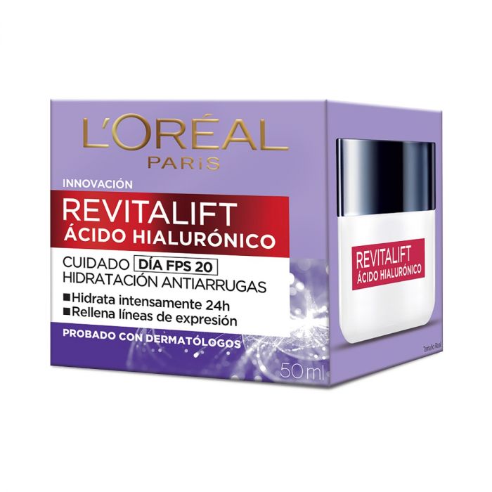 Crema Día Anti-Arrugas Revitalift Ácido Hialurónico 50Ml
