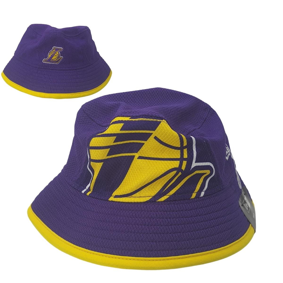 BUCKETS New Era LOS ANGELES LAKERS Silueta STRETCH BUCKET Unisex KIDS.