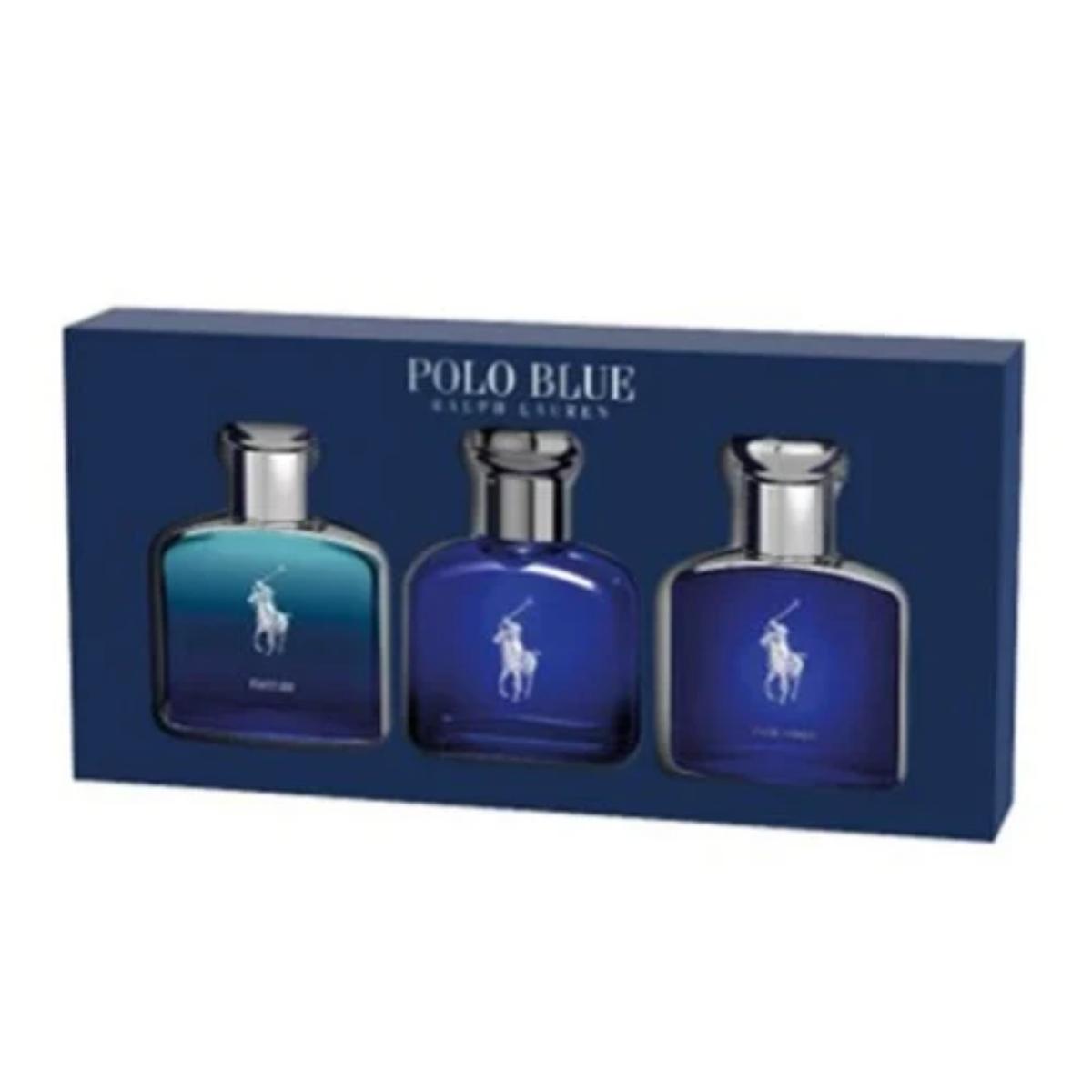 Ralph Lauren Polo Blue Trio Gift Set 3x40ml Hombre