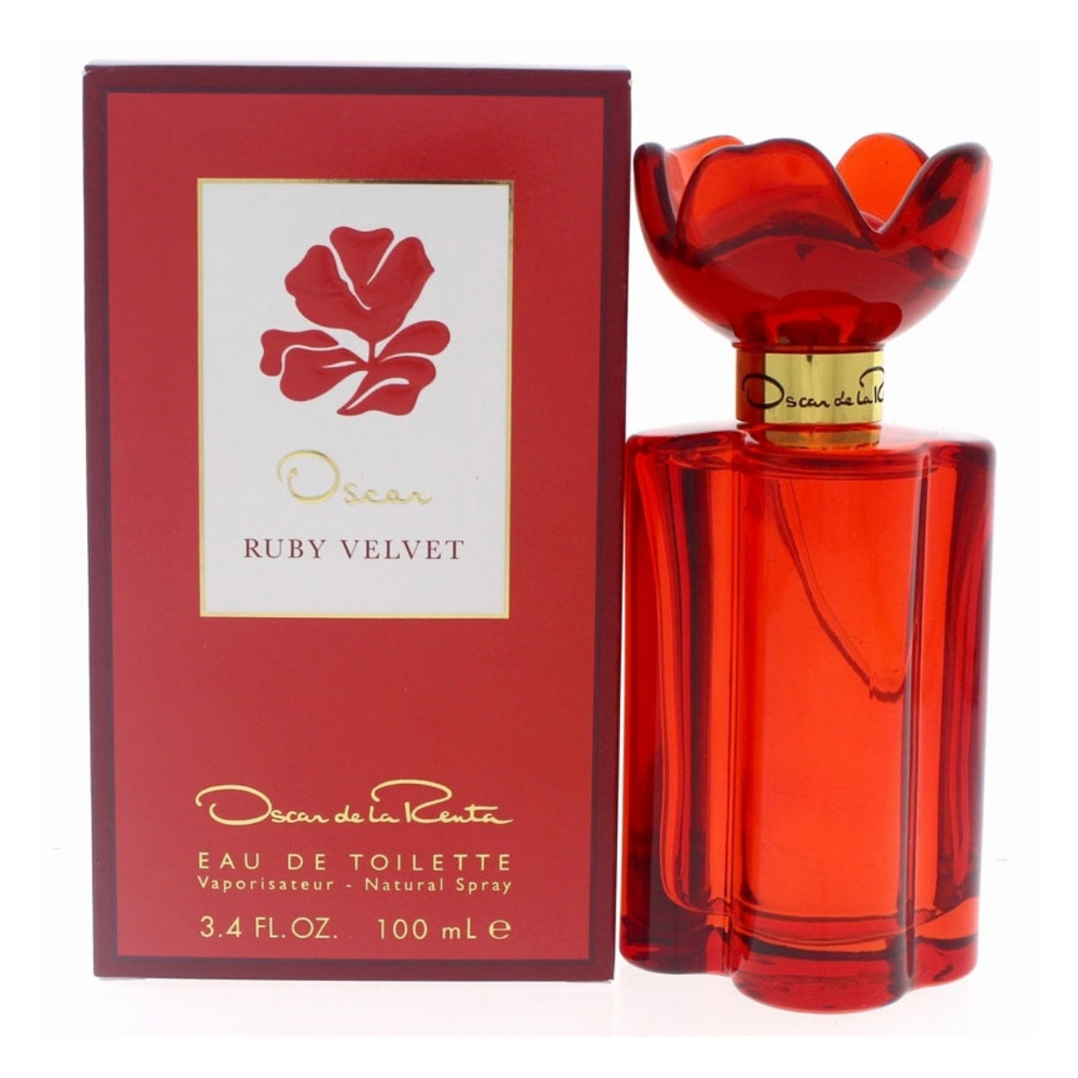 Ruby Velvet Oscar De La Renta Edt 100Ml Mujer