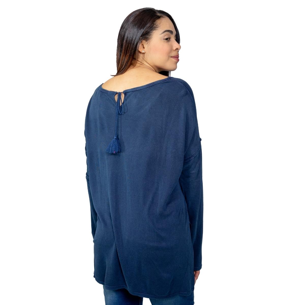 Polera Rapsodia Amika Azul