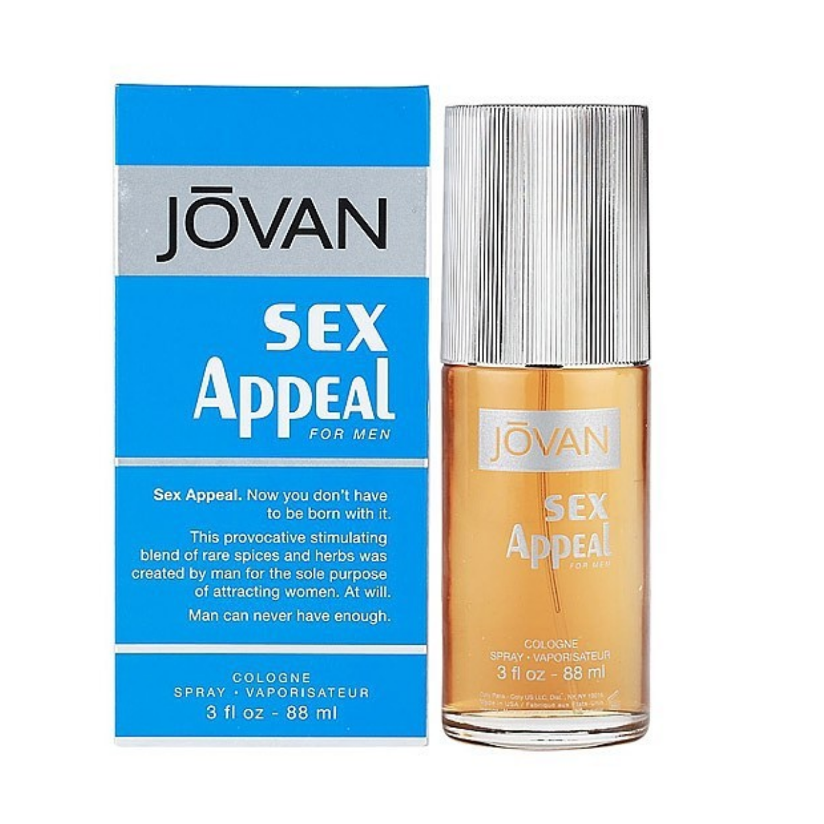Jovan Sex Appeal 88ml Hombre