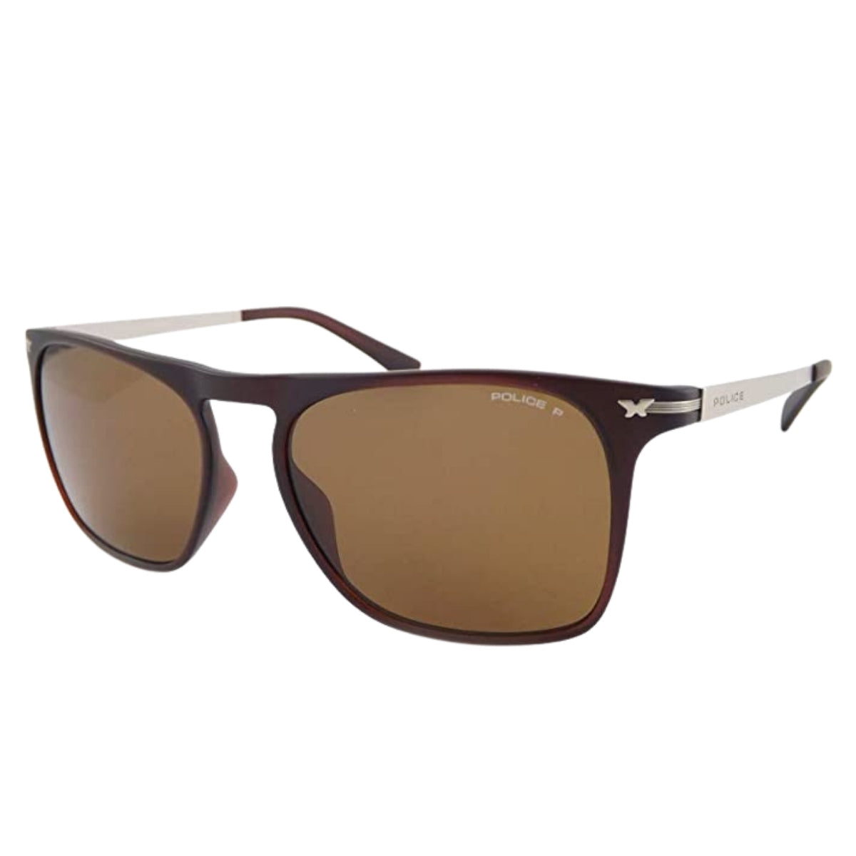 POLICE Lente De Sol S1956MZ55P54 BROWN S1956M (Sin Caja)