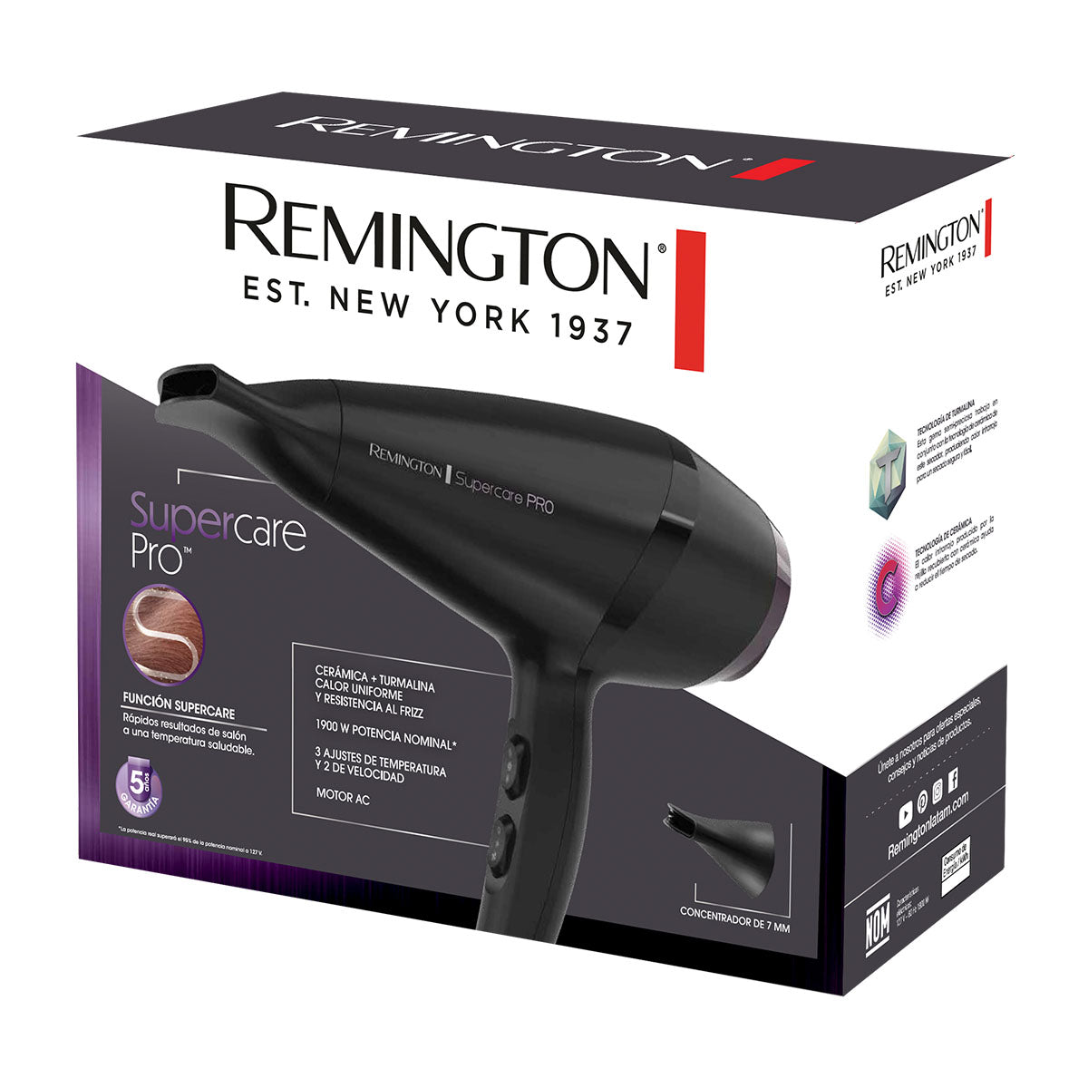 SECADOR REMINGTON SUPERCARE PRO D23A