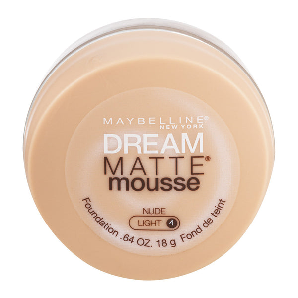 Maybelline Dream Matte Mousse – Foundation In 21 Nude Für Matten, Natürlichen Teint