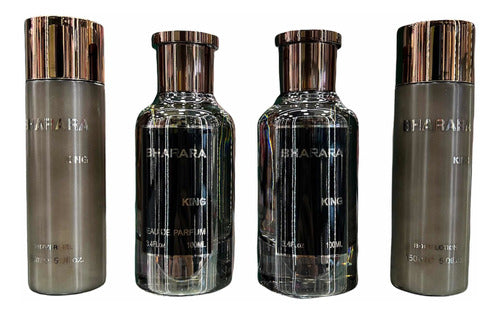 Estuche Bharara King Edp 100Ml+150Ml B/L+100Ml A/S+150Ml S/G Hombre
