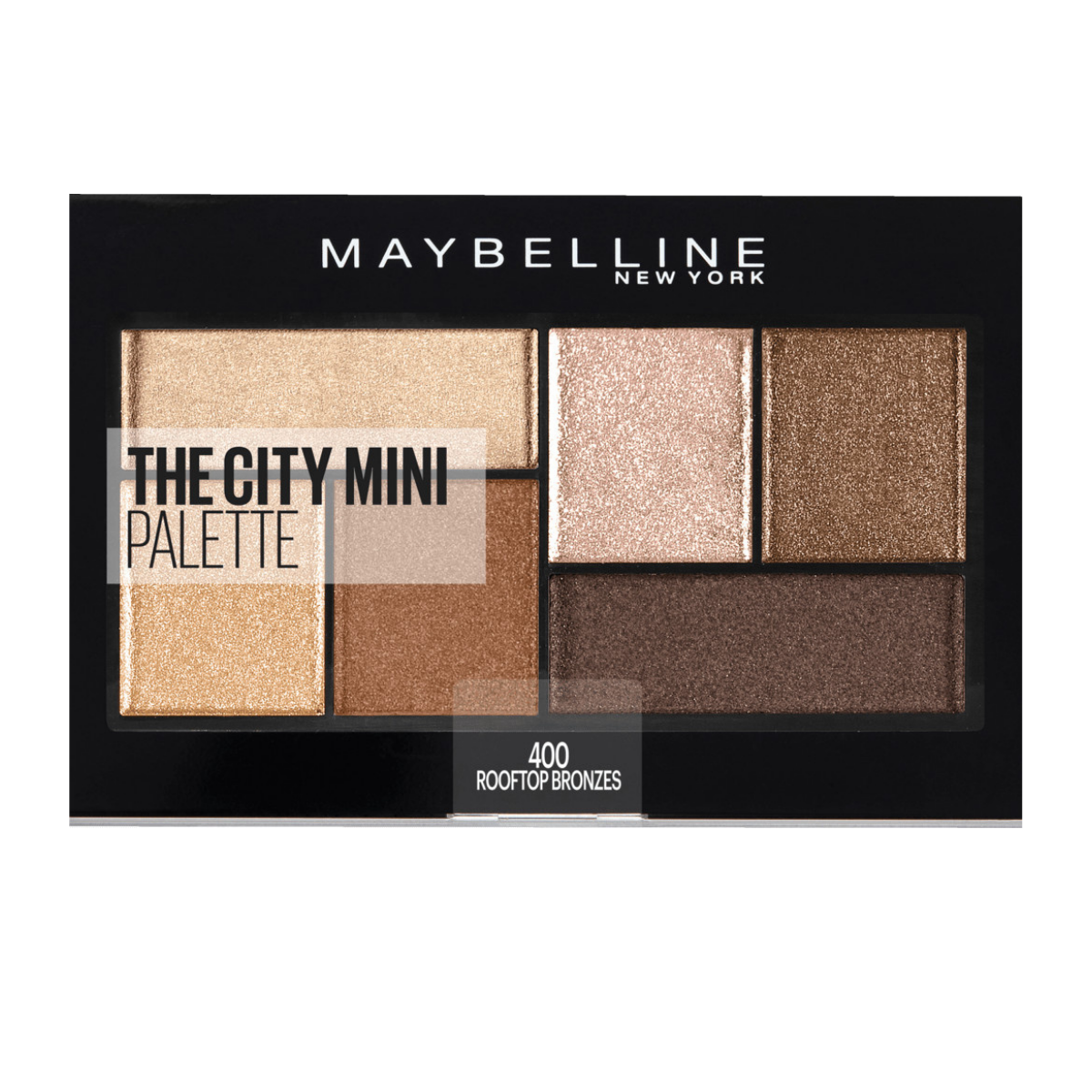 Paleta De Sombras The City Mini Palettes 400 Rooftop Bronzes