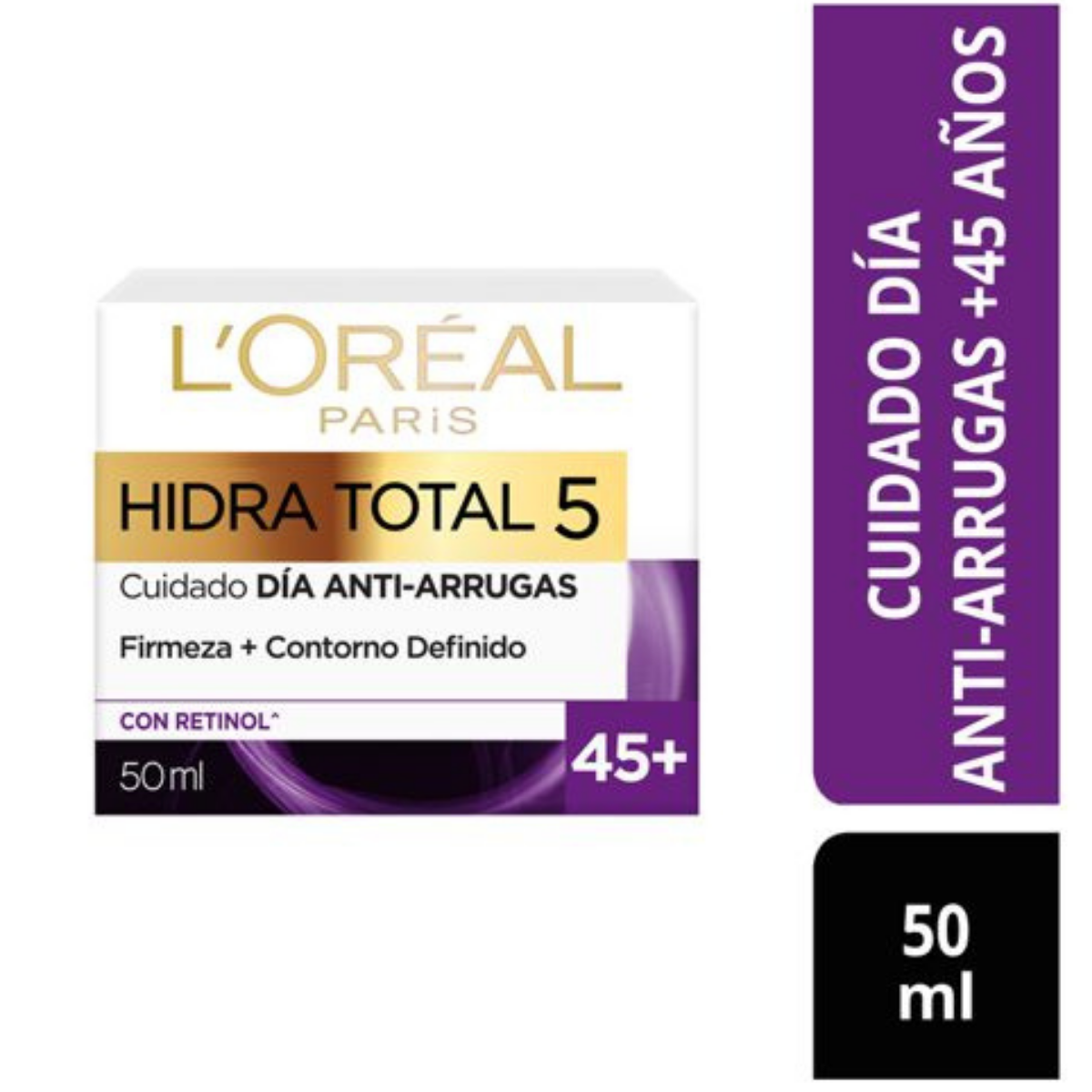 Crema Día Anti-Arrugas +45 Hidra-Total 5 50ml L'Oréal Paris