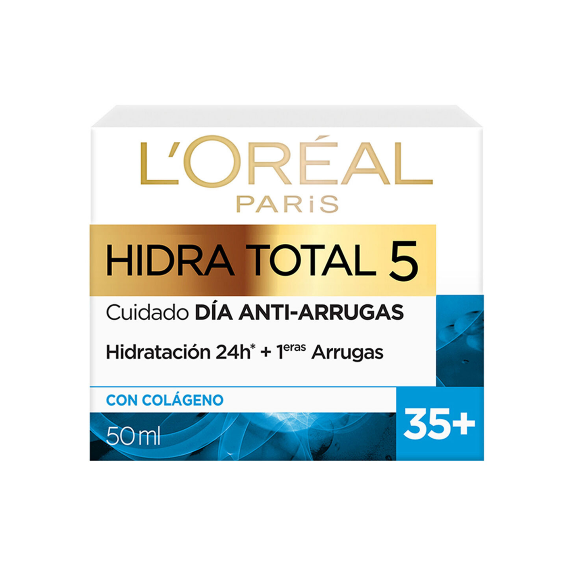 Crema Día Anti-Arrugas + 35 Hidra-Total 5 50ml L'Oréal Paris