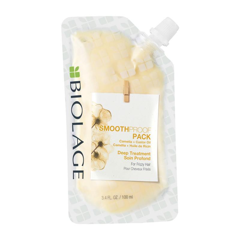 Máscara Deep Treatment Cabello Con Frizz Smoothproof 100 Ml Biolage