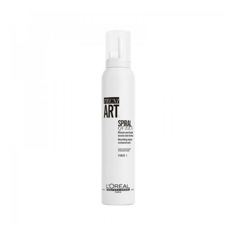 Mousse L'Oréal Professionnel Fijador de Rizos Spiral Queen 200 ml Tecni Art