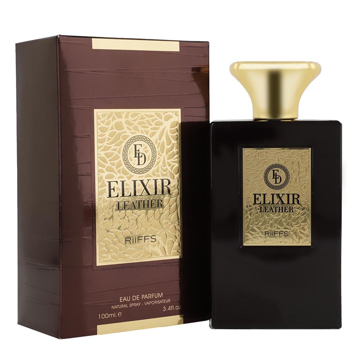 Elixir Leather Edp 100Ml Hombre Riiffs- INSPIRADO EN IRISH LEATHER MEMO
