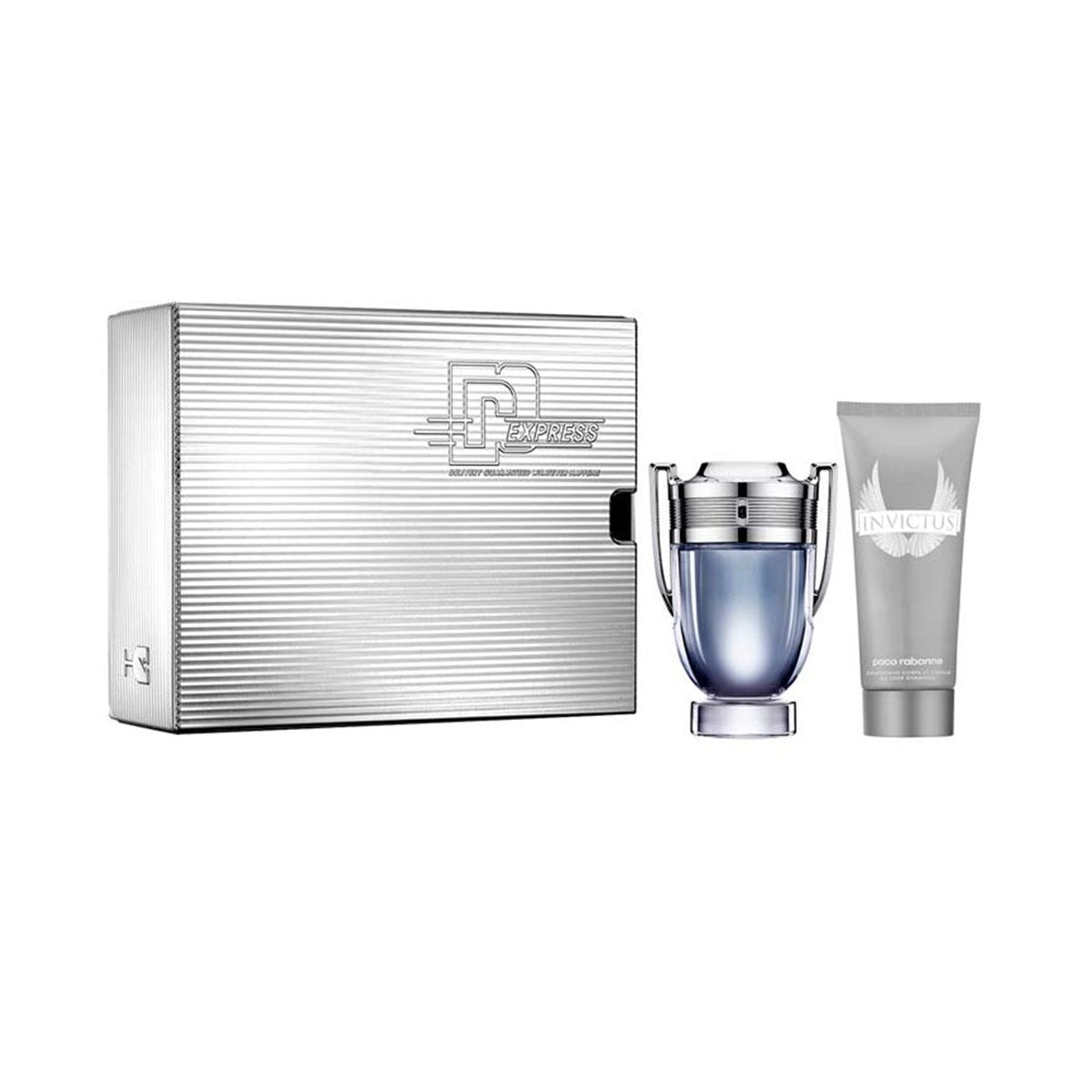 Estuche Invictus (Express) EDT 100ML+S/G 100ML Hombre Paco Rabanne