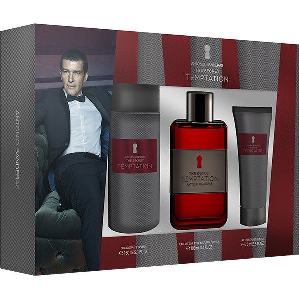 Estuche The Secret Temptation Edt 100Ml+150Ml Deo+50Ml A/S Hombre