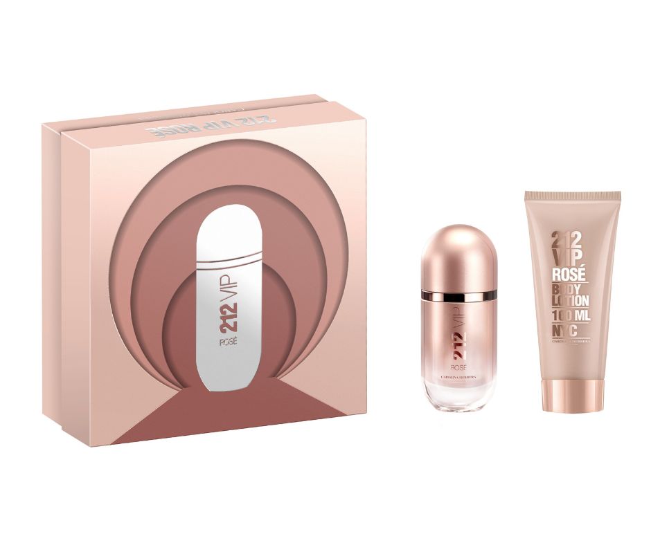 Estuche 212 Vip Rose Carolina Herrera Edp 50Ml+75Ml B/L Mujer56