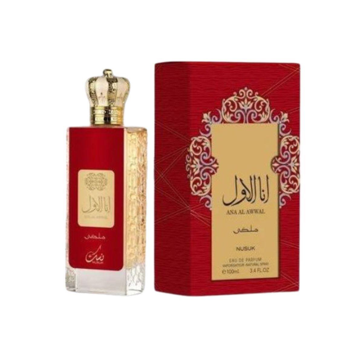 Ana Al Awwal Malaki Red Edp 100Ml Mujer Nusuk- Inspirado en Baccarat Rouge 540 Maison Francis Kurkdjian