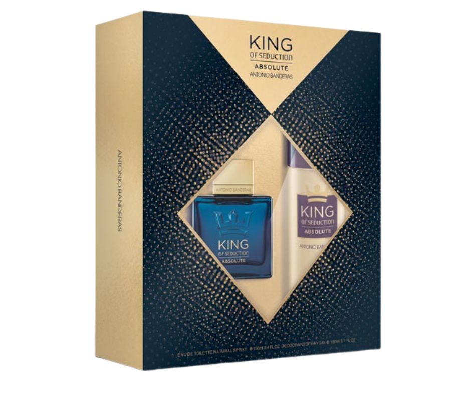 Estuche King Of Seduction Absolute Edt 100Ml+150Ml Deo 24H Hombre