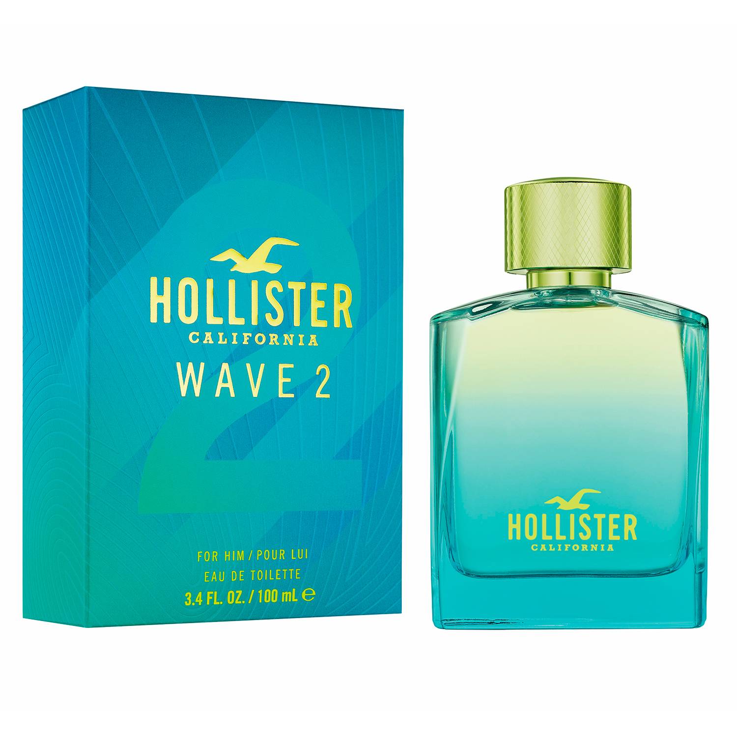 Hollister Wave 2 Edt 100ml Hombre