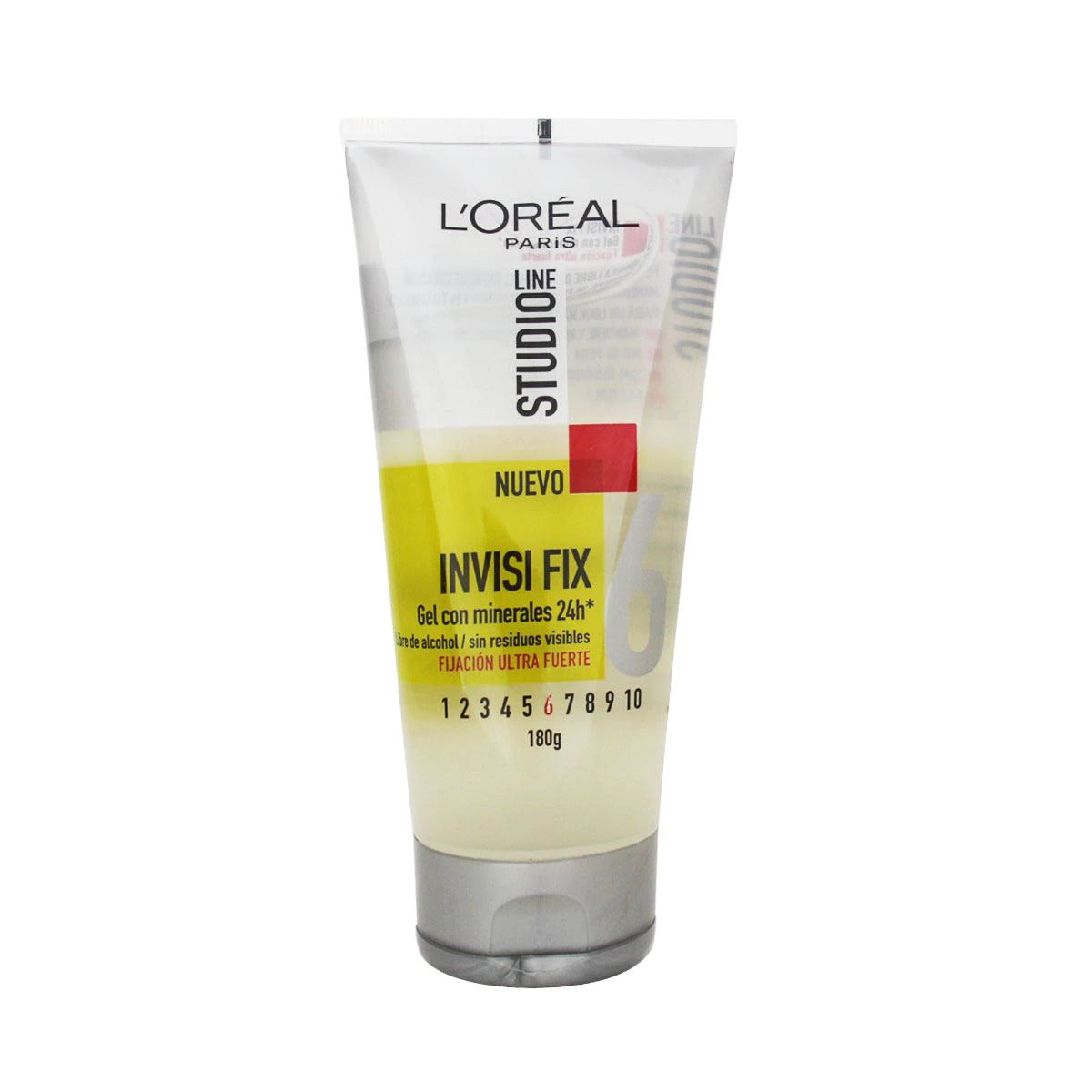Loreal Paris gel invisi fix 5 fijacion ultra fuerte 180GR