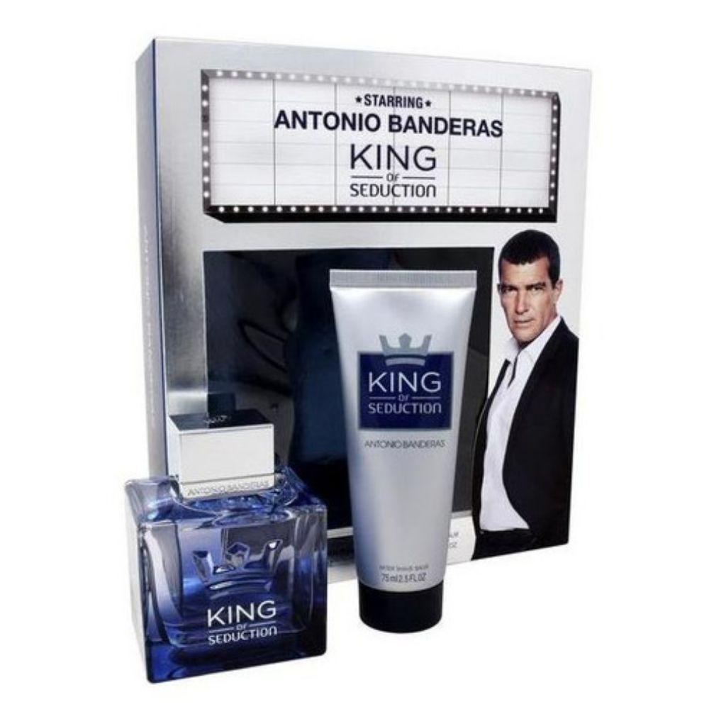 ESTUCHE KING OF SEDUCTION STARRING 100ML EDT + A/S 75 ml