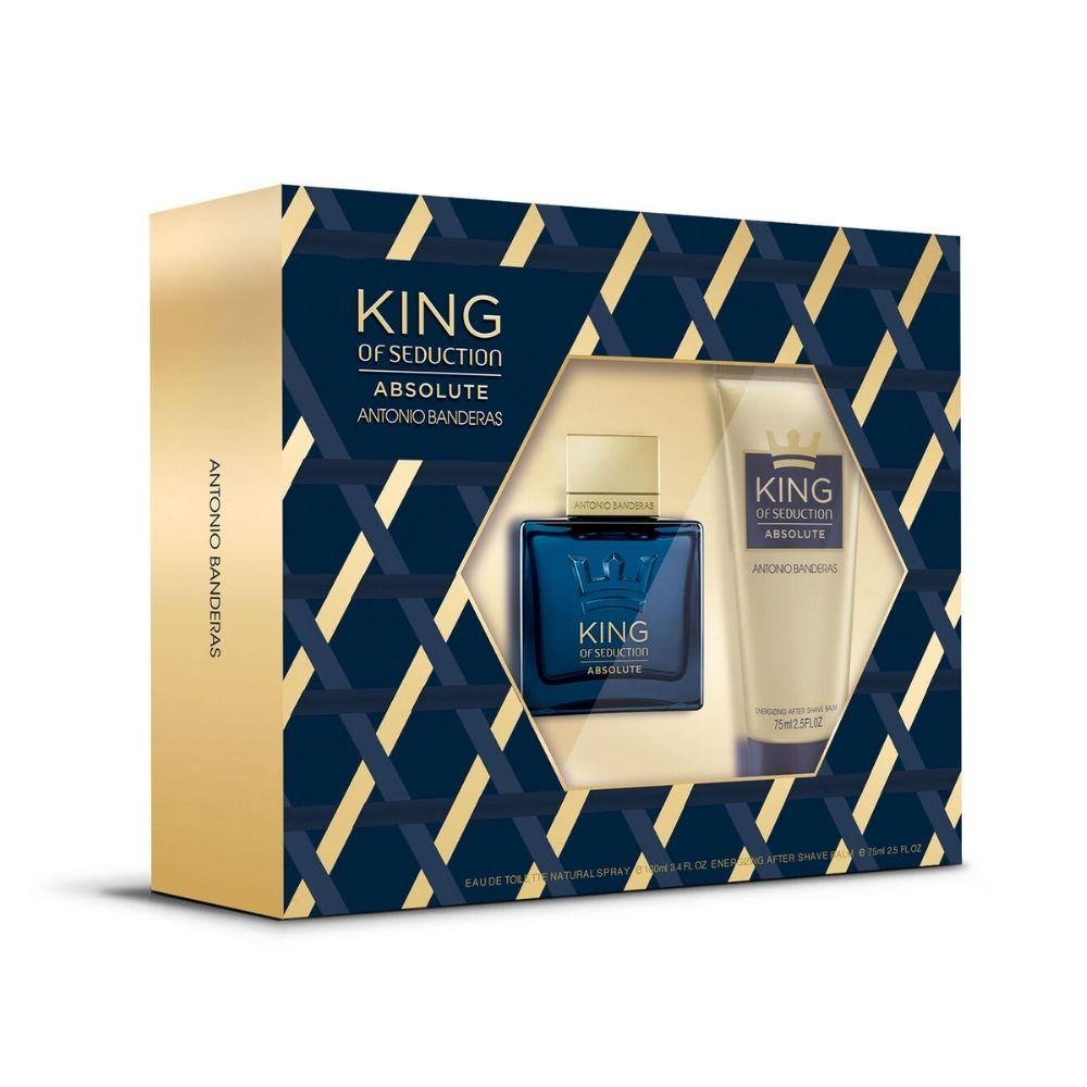 ESTUCHE KING OF SEDUCTION ABSOLUTE 100ML EDT + A/S 75 ml