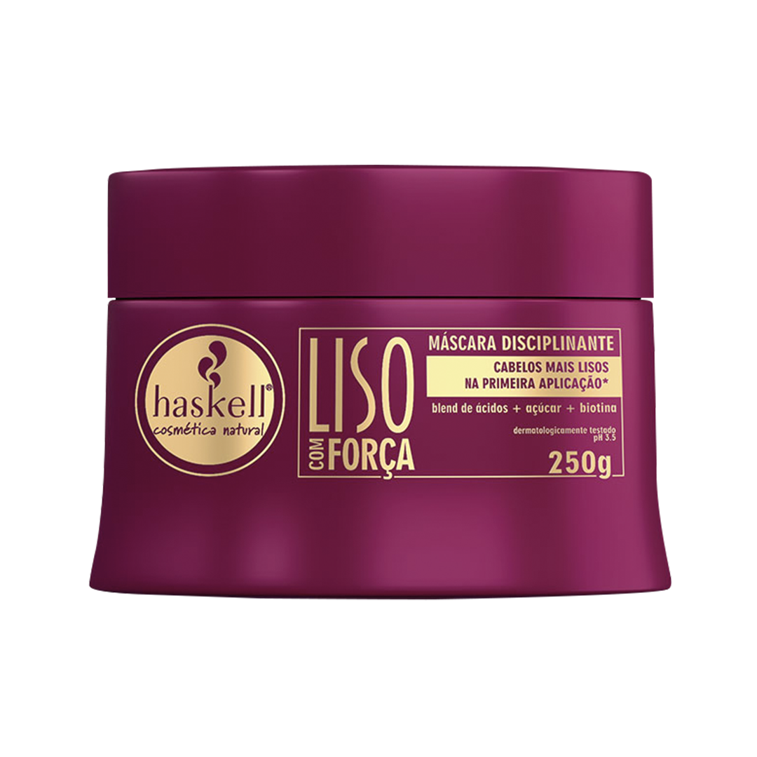 MÁSCARA LISO COM FORCA 250GR Haskell