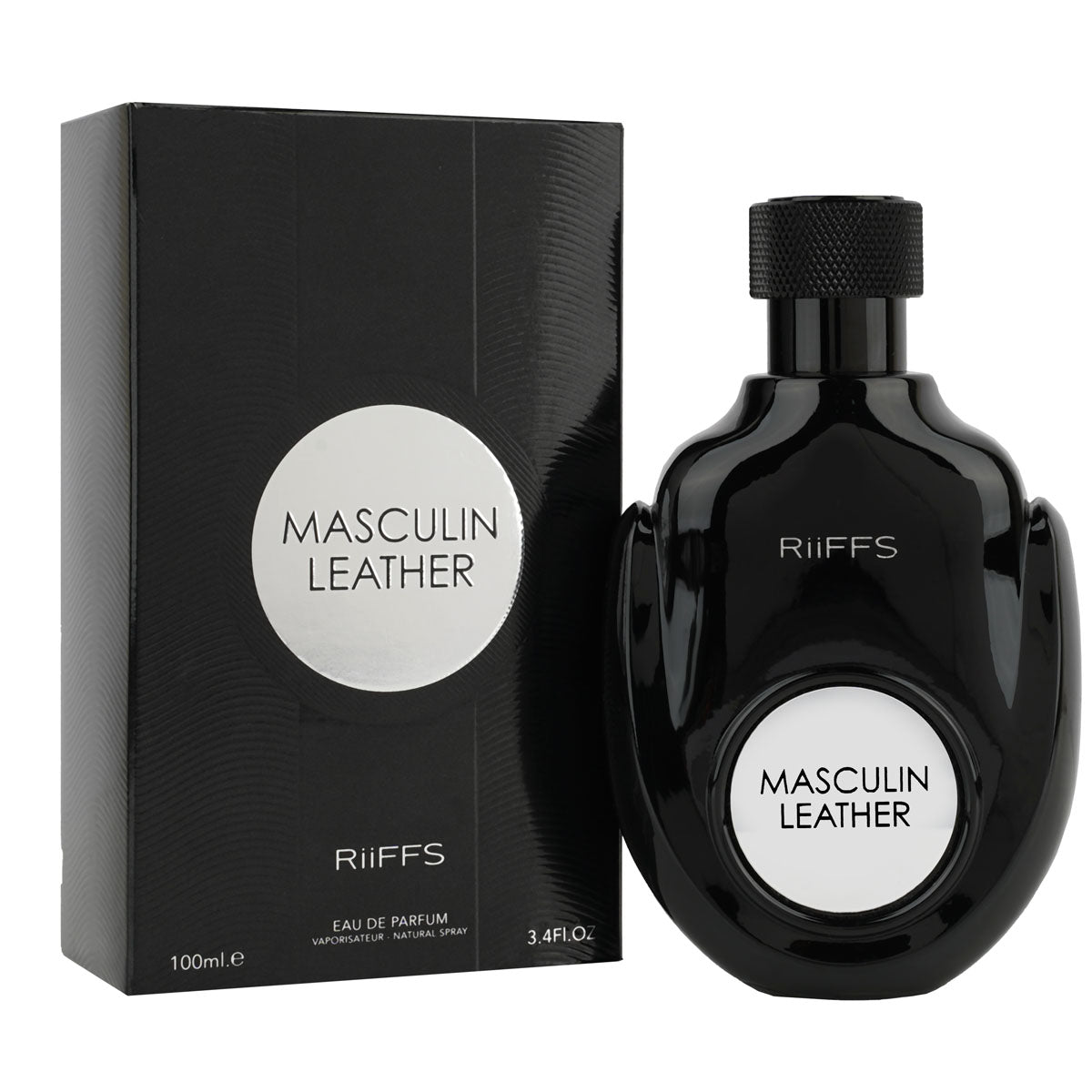 Masculin Leather Edp 100Ml Hombre Riiffs- Inspirado en AVENTUS CREED