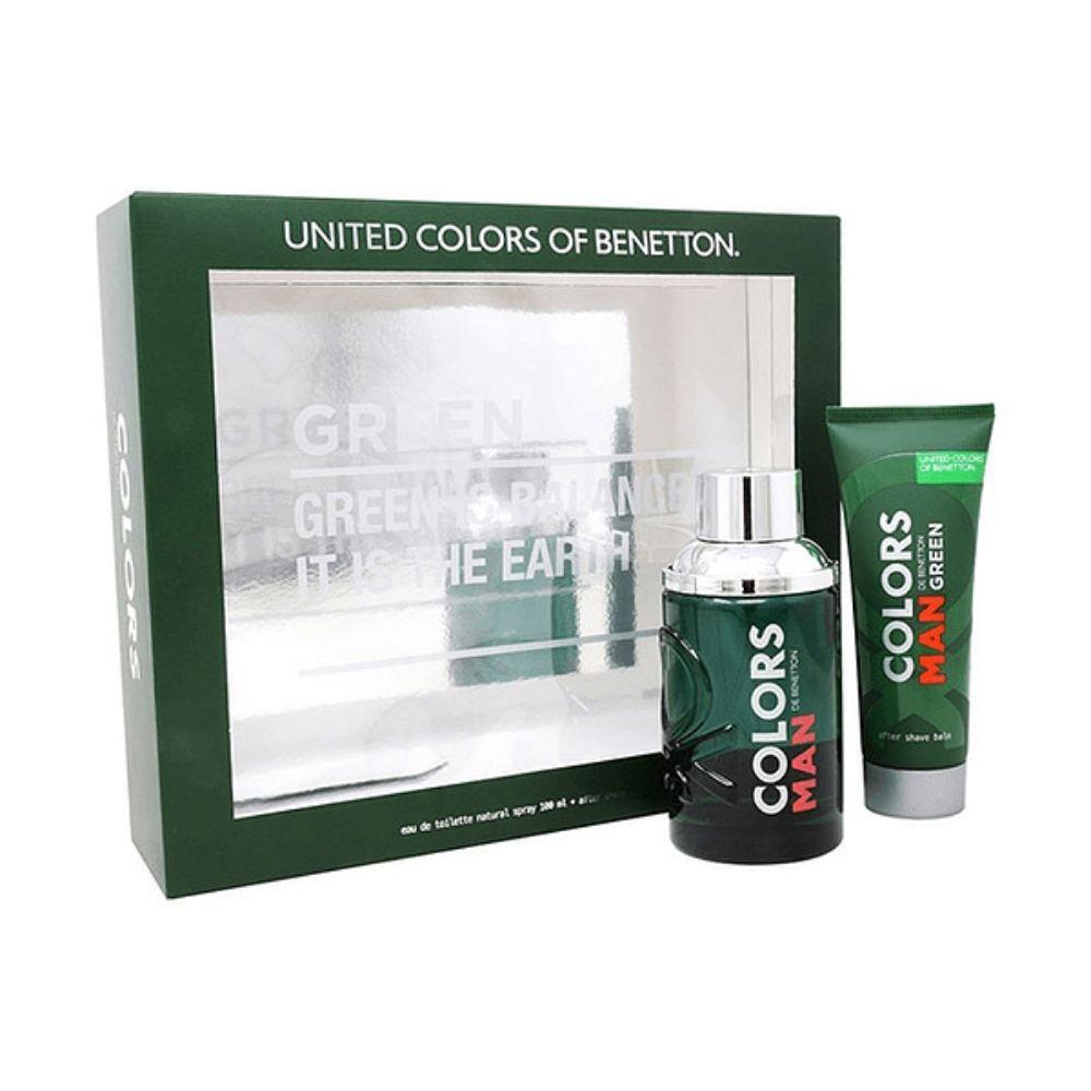 Estuche Colors Green Man Edt 100Ml+75Ml A/S Hombre
