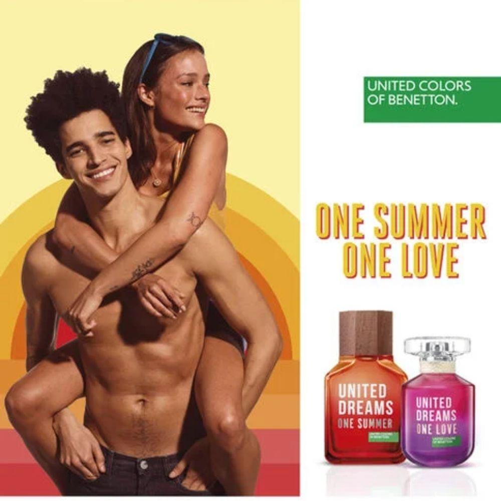United Dreams One Love Benetton Tester Edt 80ML Mujer