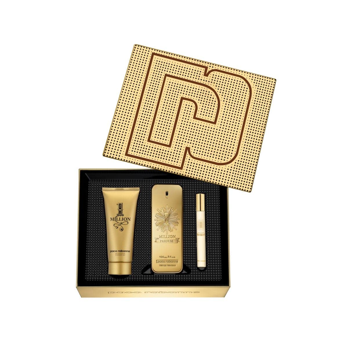 Estuche 1 Million Parfum 100Ml+100Ml G/D+10Ml Parfum Hombre
