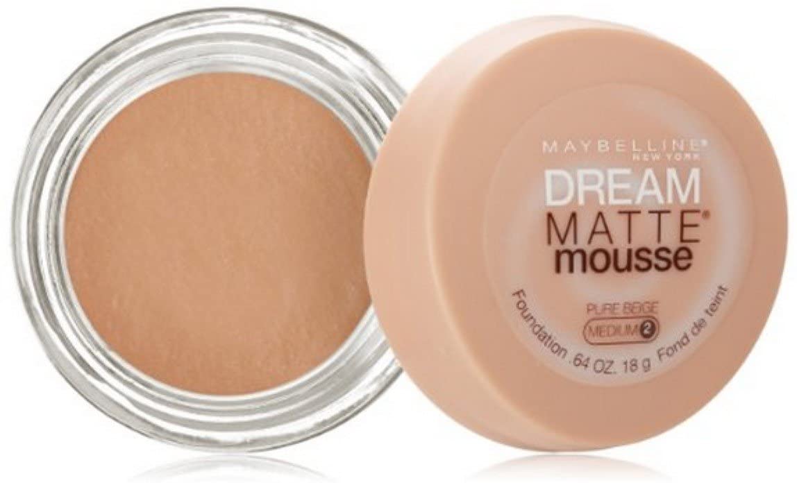 BASE DE MAQUILLAJE DREAM MATTE MOUSSE PURE BEIGE MAYBELLINE