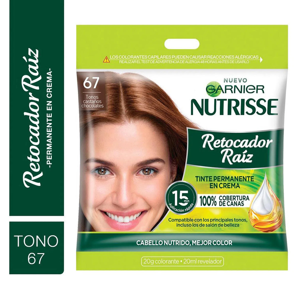 NUT RETOCADO RAIZ 67 20G+20ML BLI