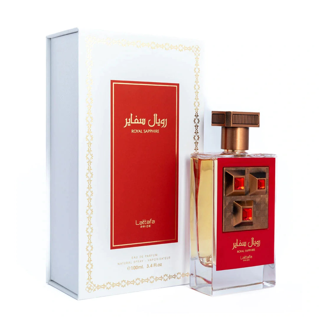 Pride Royal Sapphire 100Ml Edp Unisex Lattafa Perfume- Inspirado en Instant Crush de Mancera