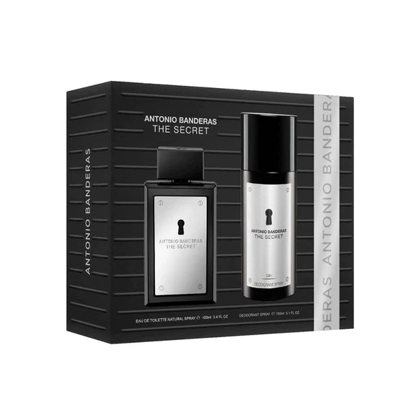 Estuche The Secret Antonio Banderas Edt 100Ml+150Ml 24h Deo Hombre75