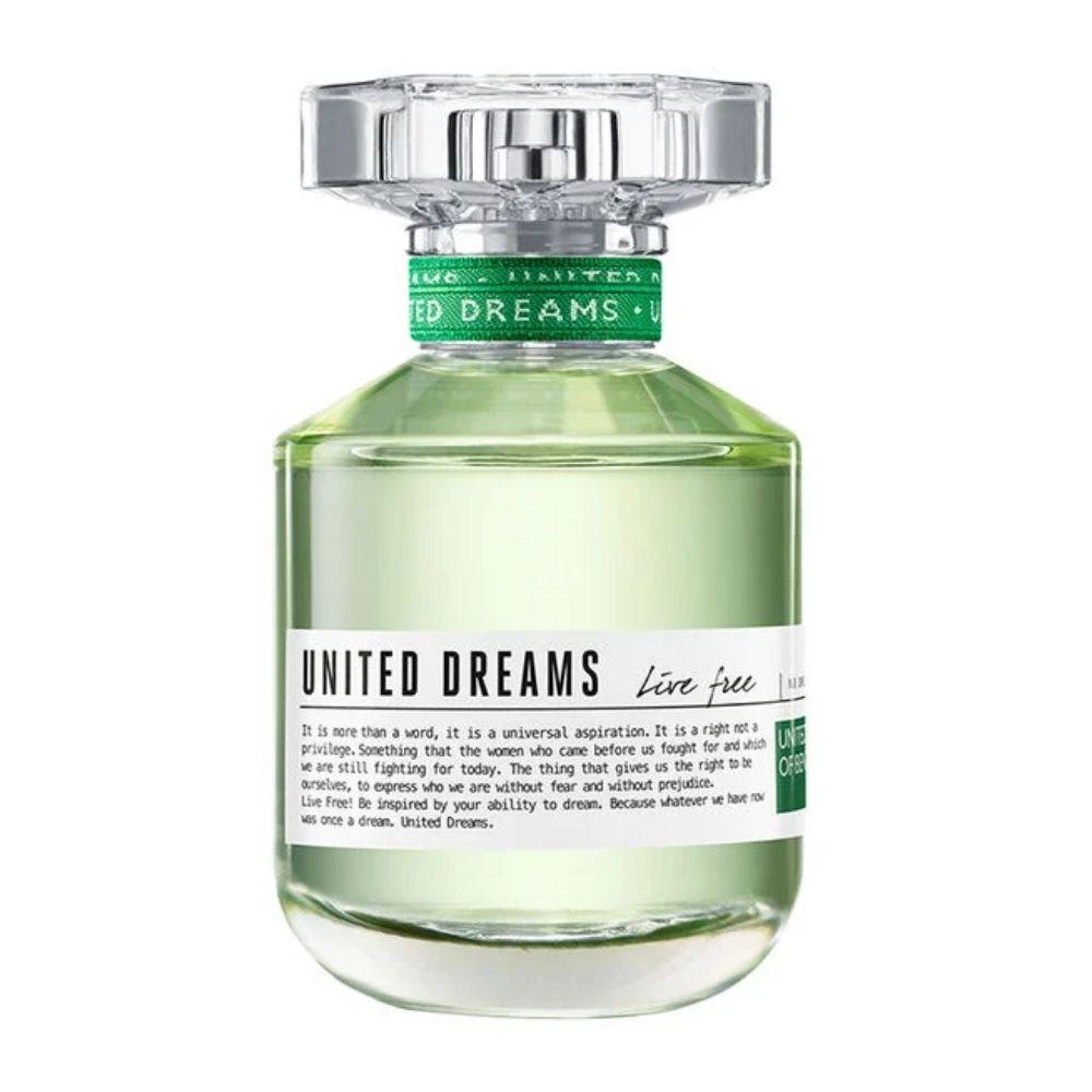 United Dreams Live Free 80ML EDT Mujer Benetton