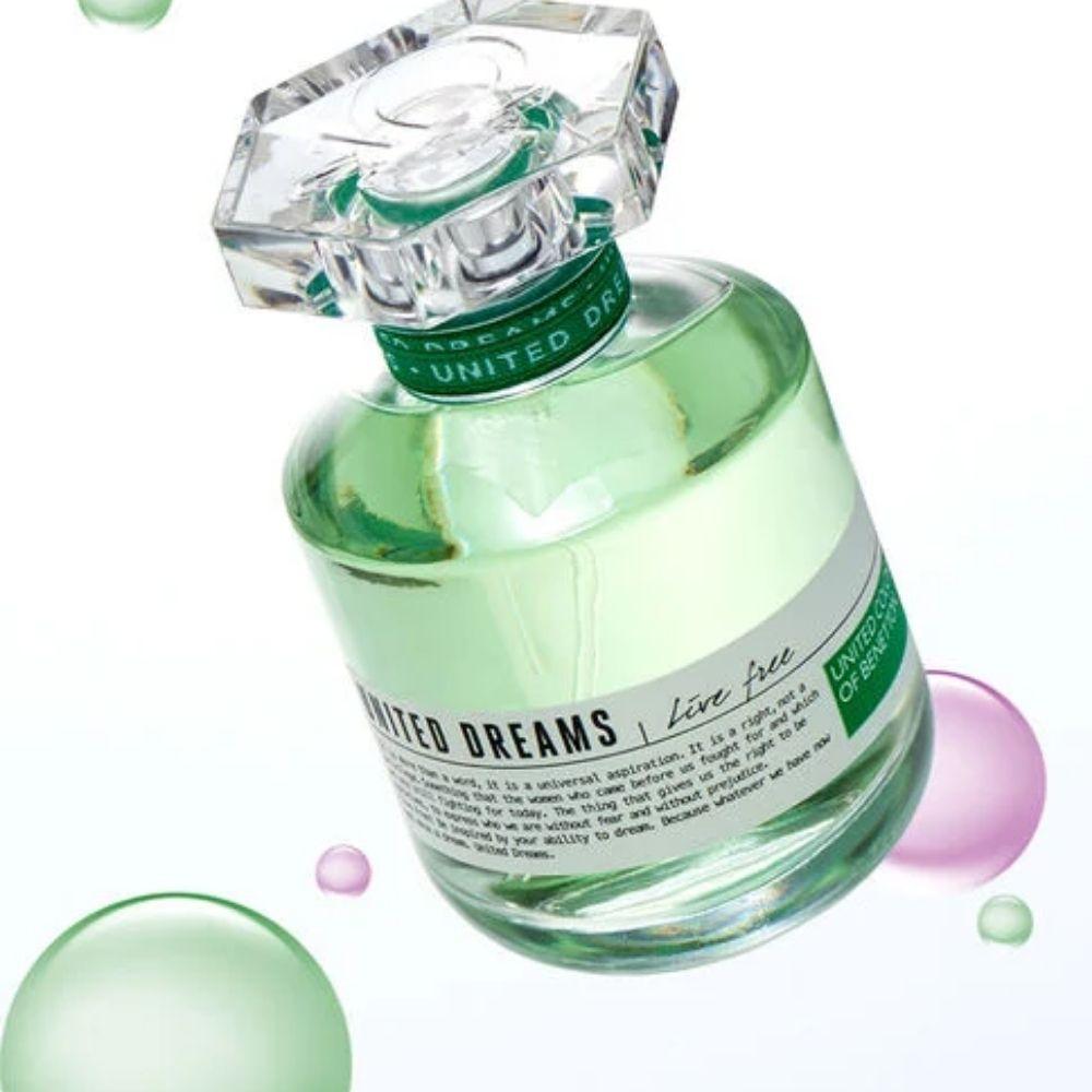 United Dreams Live Free 80ML EDT Mujer Benetton