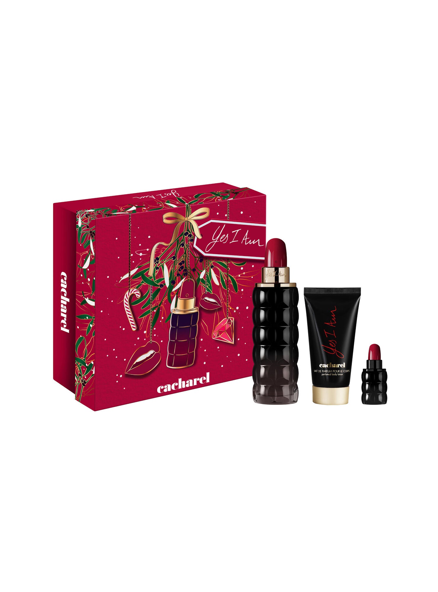 ESTUCHE CACHAREL YES I Am Xmas EDP 75ML+5ML MINI+50ML BL