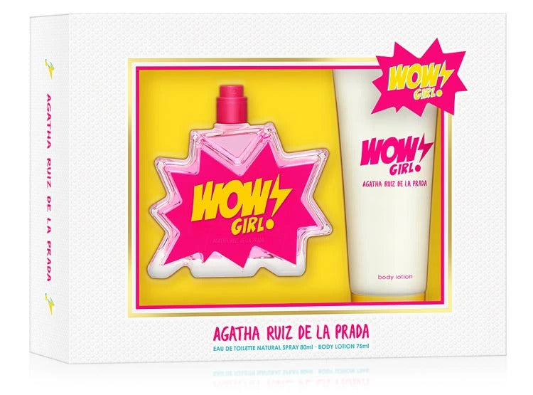 Estuche Wow Girl Agatha Ruiz De La Prada Edt 50Ml +B/L 75Ml Mujer