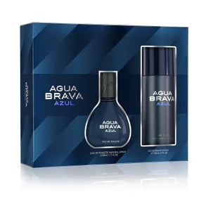 Estuche Agua Brava Azul Edc 50ml + 150ml Deodorant Hombre