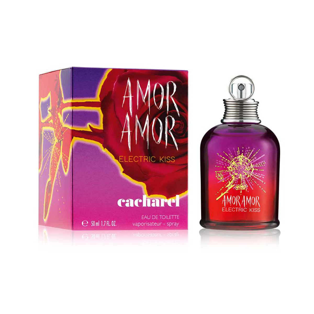 Amor Amor Electric Kiss Cacharel Edt 50 ml Mujer