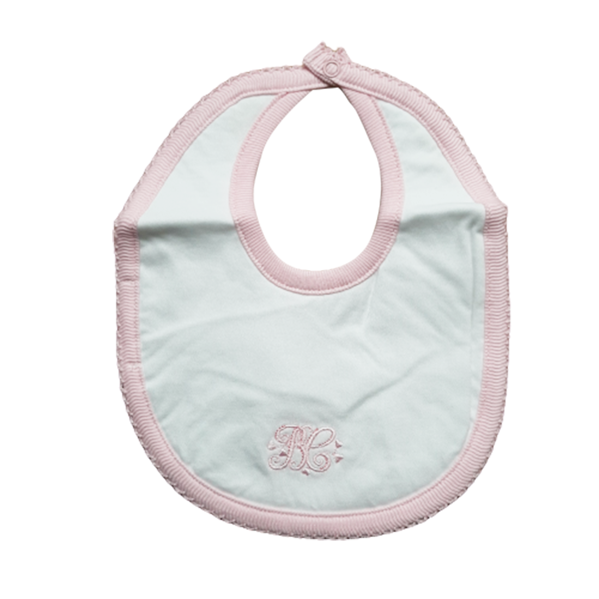 Babero Babycottons Xs New Season Glow Blanco Rosa